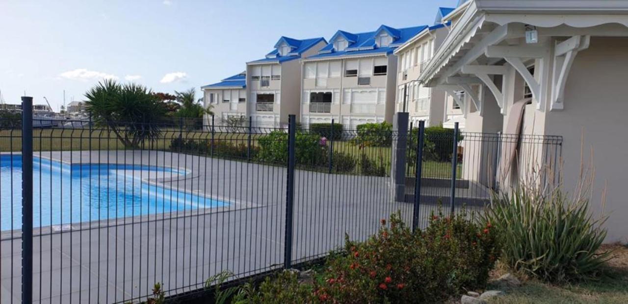 Le Sea-Breeze - Beau Studio Piscine Vue Lagon Marigot  Kültér fotó